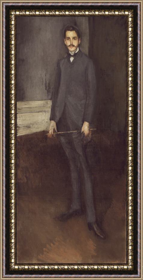 James Abbott McNeill Whistler George W. Vanderbilt Framed Print