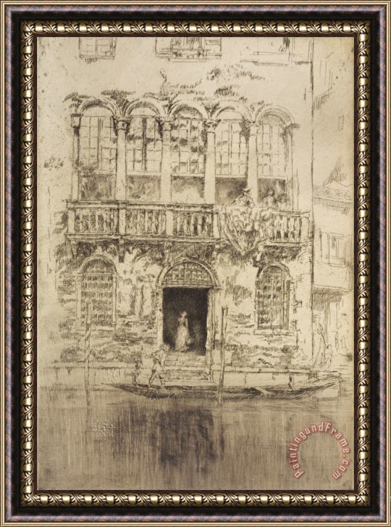 James Abbott McNeill Whistler The Balcony Framed Print