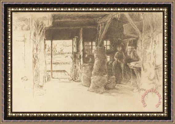 James Abbott McNeill Whistler The Mill Framed Print