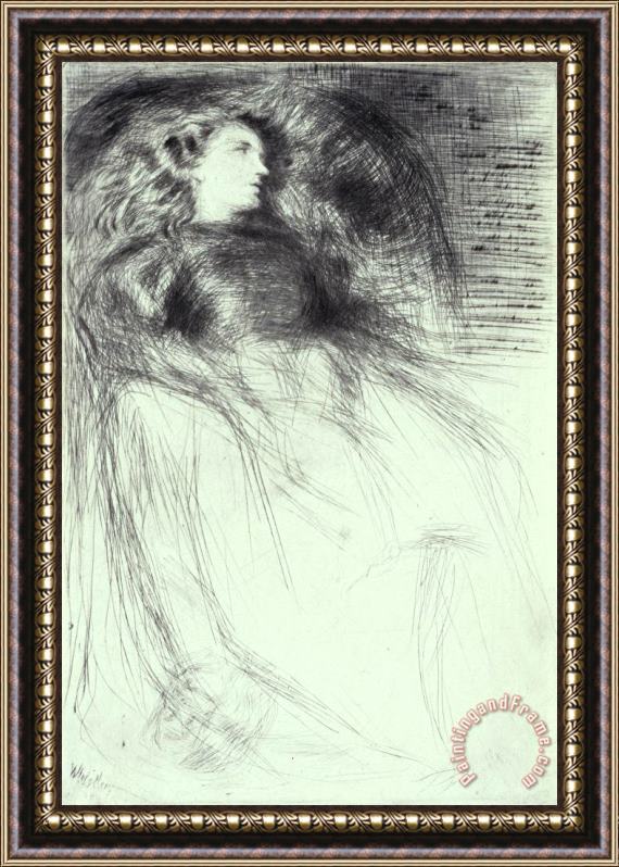 James Abbott McNeill Whistler Weary Framed Painting