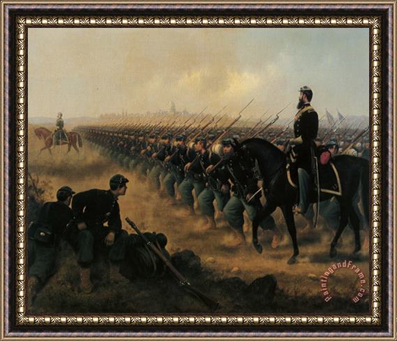 James Alexander Walker View of The Grand Army of The Republic Framed Print
