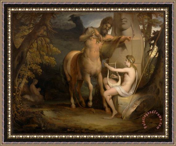 James Barry The Education of Achilles Framed Painting