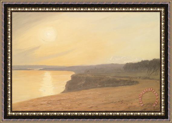 James Hallyar Sunset Framed Painting