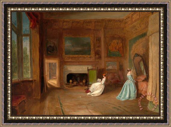 James Holland The Lady Betty Germain Bedroom at Knole, Kent Framed Print