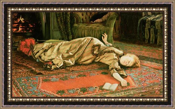 James Jacques Joseph Tissot Abandoned Framed Painting