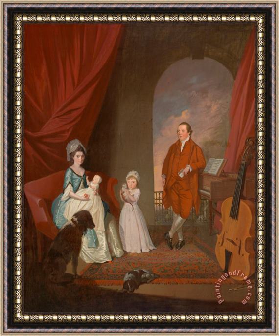 James Millar Family Group Framed Painting