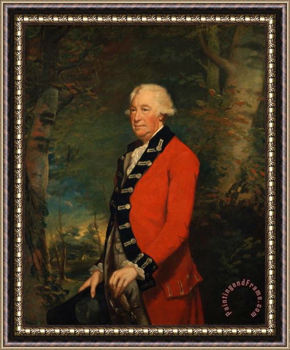 James Northcote Sir Ralph Milbanke, Bt., in The Uniform of The Yorkshire (north Riding) Militia Framed Print