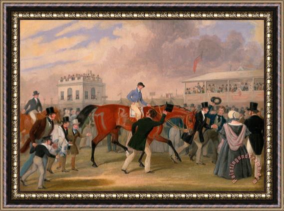 James Pollard The Derby Pets The Winner Framed Painting