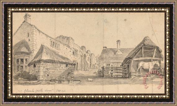 James Ward Collcombe Castle, Devonshire Framed Print
