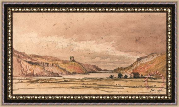 James Ward Dolbadarn Castle Framed Print