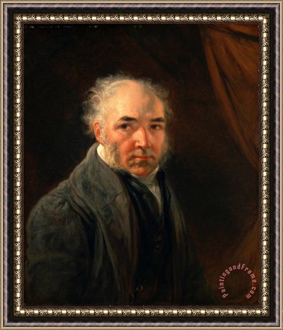 James Ward Self Portrait Framed Print