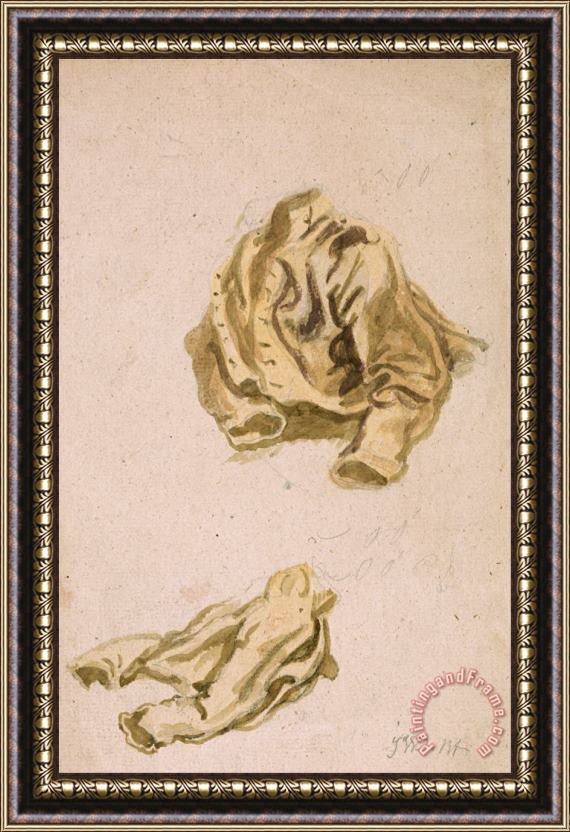 James Ward Study of a Coat And Breeches Framed Print
