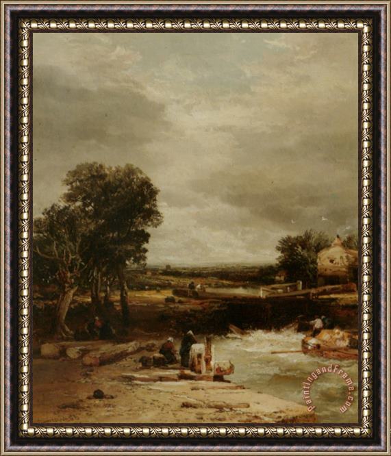 James Webb Birkhamstead Framed Painting