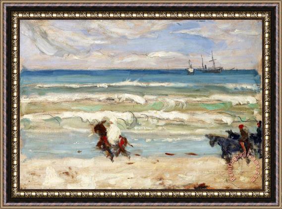 James Wilson Morrice Beach Scene, Tangier Framed Print