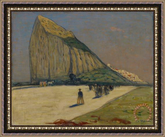 James Wilson Morrice Gibraltar Framed Painting