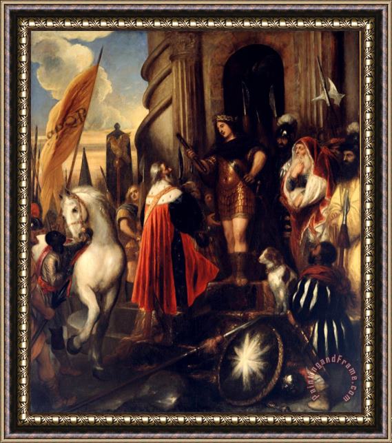Jan Lievens Quintus Fabius Maximus Framed Painting