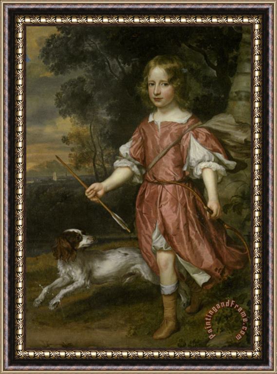 Jan Mytens Portrait of Charles Lennox Duke of Richmond Framed Print