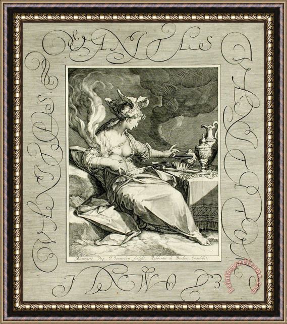 Jan Pietersz Saenredam Vanitas Framed Print