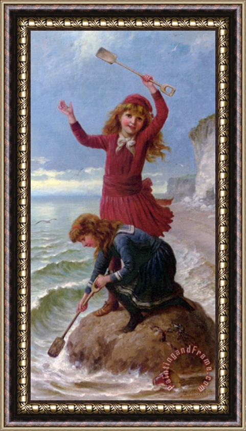 Jane Maria Bowkett Playtime Framed Painting