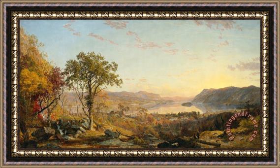 Jasper Francis Cropsey Indian Summer Framed Painting