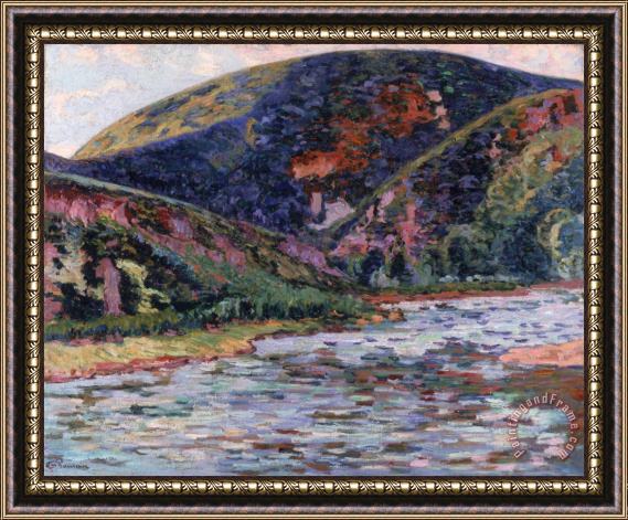 Jean Baptiste Armand Guillaumin The Creuse In Summertime Framed Painting