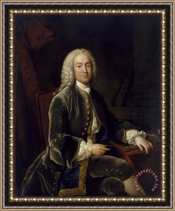 Jean-Baptiste Van Loo William Murray, 1st Earl of Mansfield Framed Print