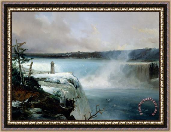 Jean Charles Joseph Remond Niagara Falls Framed Print