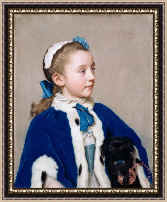 Jean-Etienne Liotard Maria Frederike Van Reede Athlone at Seven Framed Print