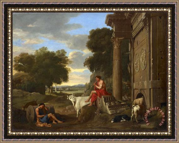 Jean Lemaire Mercury And Argus Framed Print