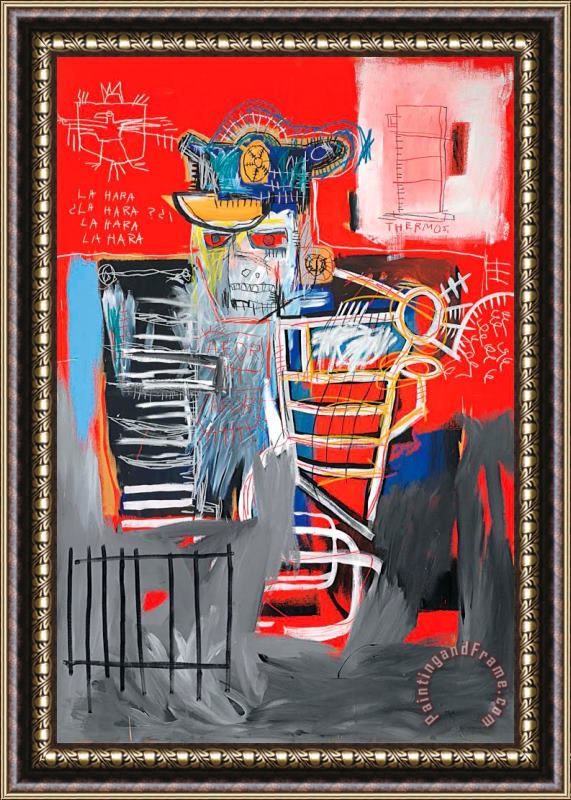 Jean-michel Basquiat La Hara, 1981 Framed Print