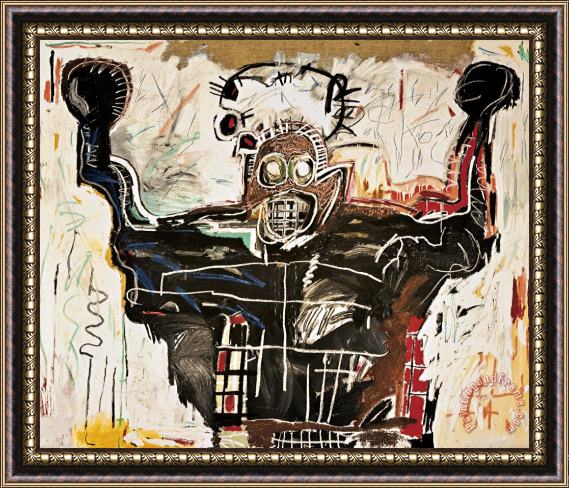 Jean-michel Basquiat Untitled (boxer), 1982 Framed Print