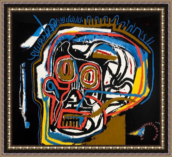 Jean-michel Basquiat Untitled (head), 1982 Framed Print