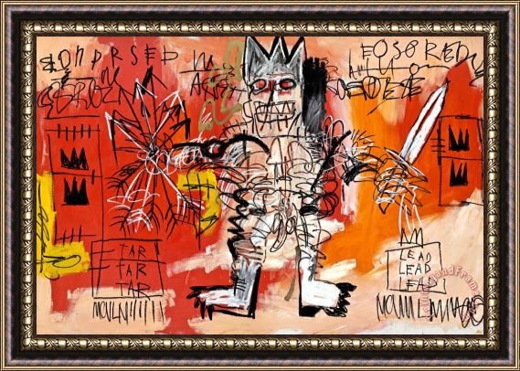 Jean-michel Basquiat Untitled, 1981 Framed Print