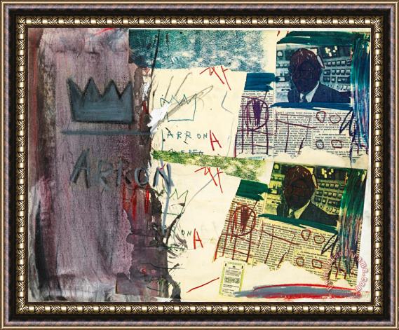 Jean-michel Basquiat Untitled Framed Print