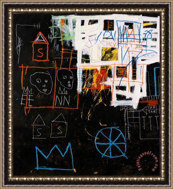 Jean-michel Basquiat Untitled Framed Print