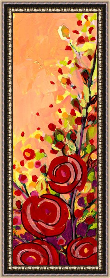 Jennifer Lommers The Wild Roses Framed Painting