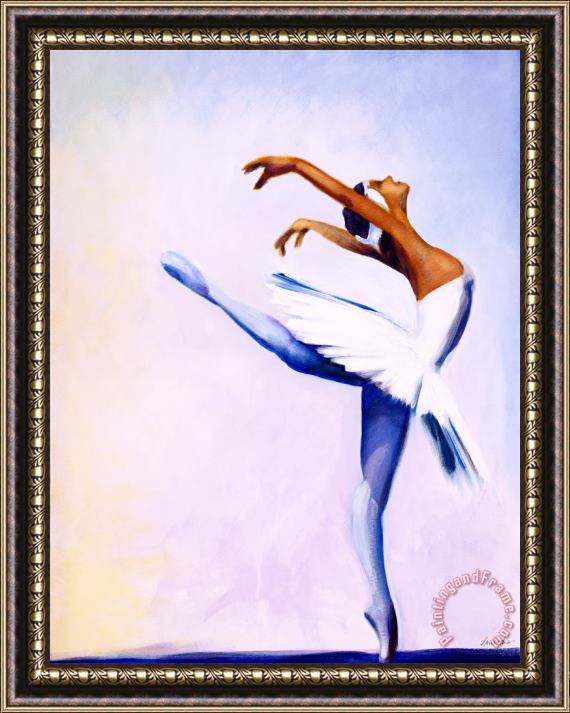 Jerome Lawrence Enjoy the Dance Framed Painting