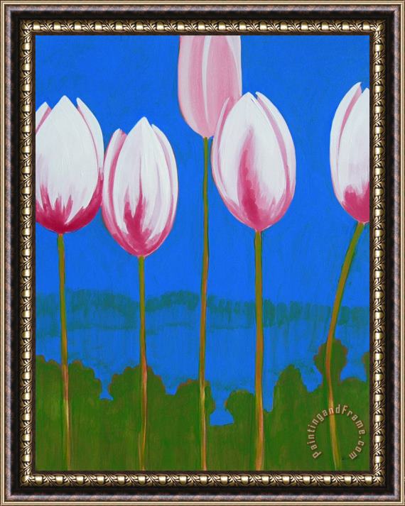 Jerome Lawrence People are Tulips Also Framed Print