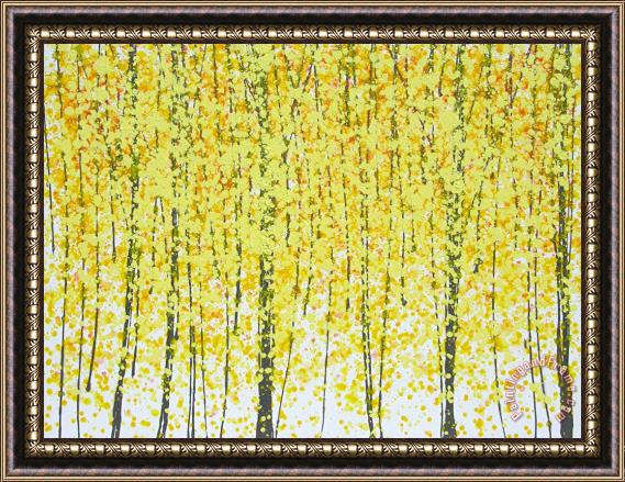 Jerome Lawrence Trees at Twilight XI Framed Painting