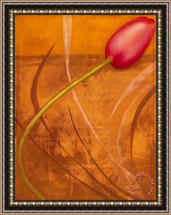 Jerome Lawrence Tulips are People XI Framed Painting