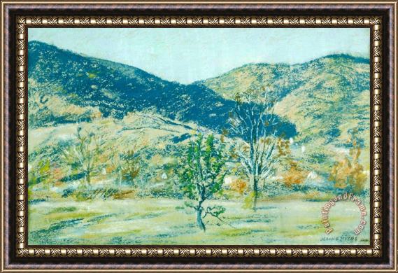 Jerome Myers Landscape Framed Painting