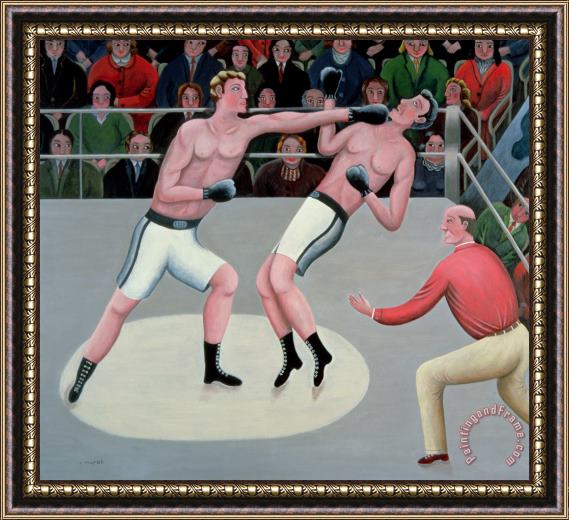 Jerzy Marek Knock Out Framed Painting