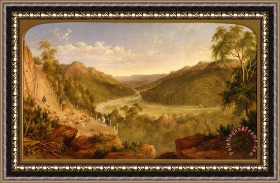 J.H. Carse Burragorang Valley Near Picton Framed Print
