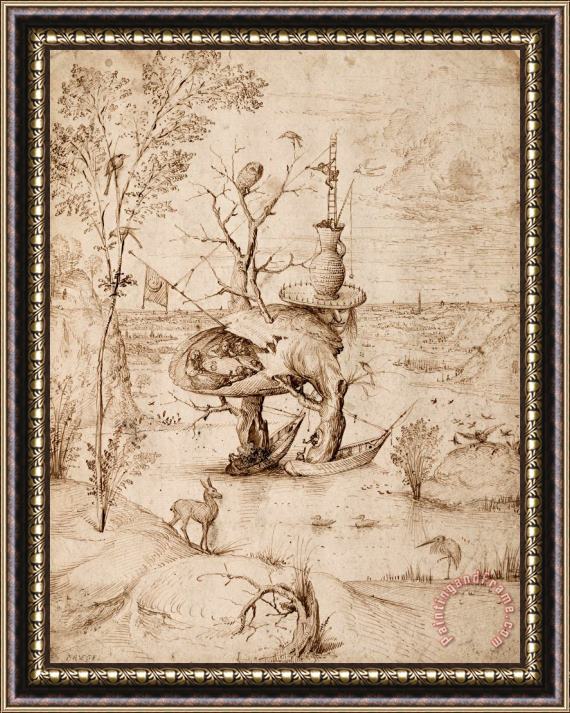 Jheronimus Bosch The Tree Man, C. 1505 Framed Print