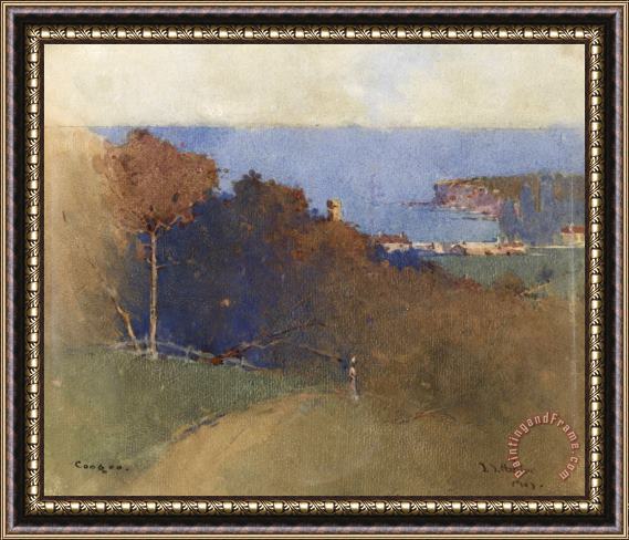 J.J. Hilder Coogee Framed Painting