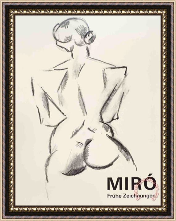 Joan Miro Early Drawings Framed Print