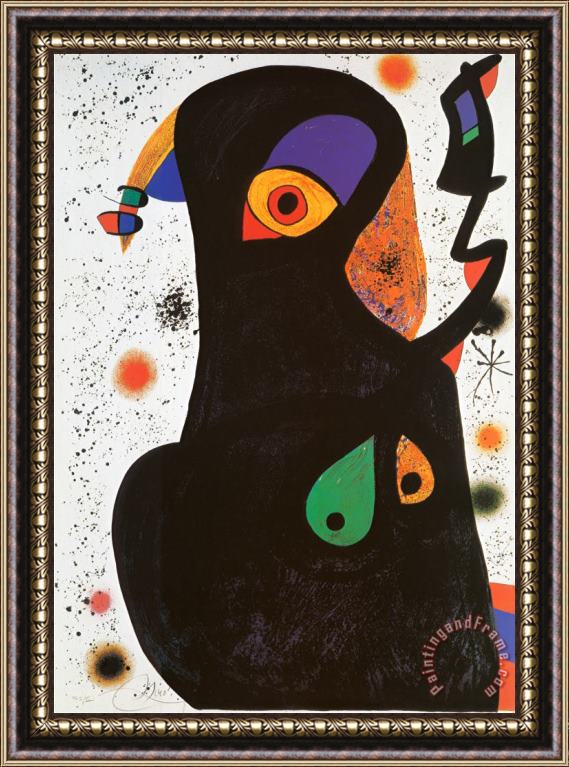 Joan Miro Vladimir Framed Painting