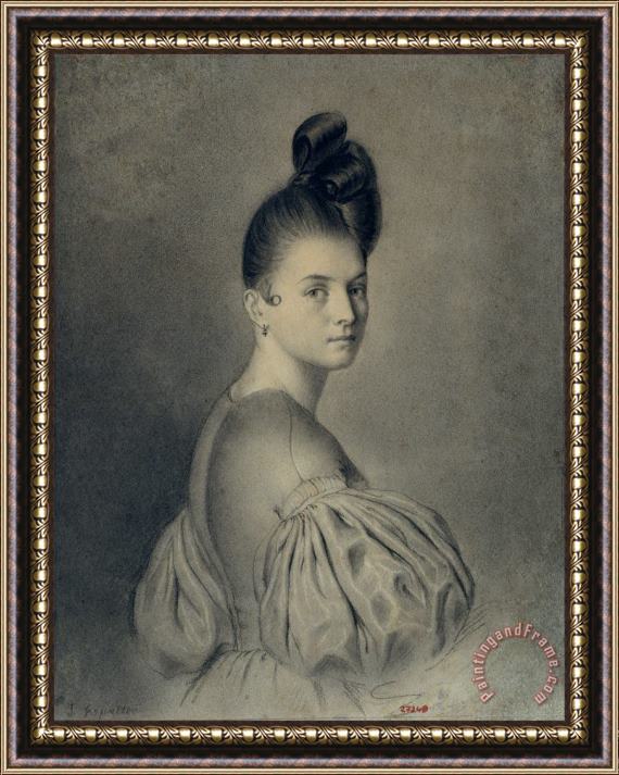 Joaquim Espalter Portrait of a Lady Framed Print