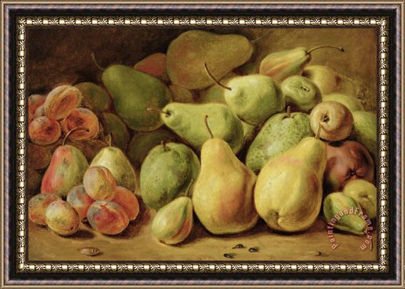 Johann Friedrich August Tischbein Fruit Still Life Framed Painting