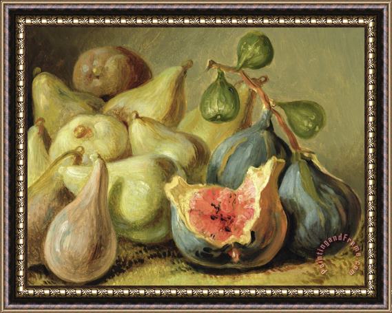 Johann Heinrich Wilhelm Tischbein Fruit Still Life Framed Painting